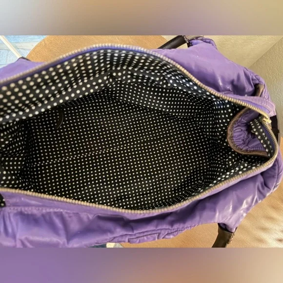 Kate Spade Purple Quilted Shoulder Bag - Picture 10 of 14